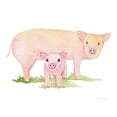 thumbnail image 2 of McKenna, Kathleen Parr 32x26 White Modern Wood Framed Museum Art Print Titled - Life on the Farm Animal Element IV, 2 of 4