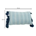 thumbnail image 3 of Cojín Decorativo Home Trends Rectangular Bordado Azul, 3 of 4
