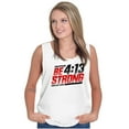 thumbnail image 4 of Verse Philippians 4:13 Be Strong Tank Top T Shirts Men Women Brisco Brands L, 4 of 6