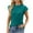 Army Green, variant on fatyb Women's Casual Tops Summer Crew Neck Textured T Shirts Casual Short Sleeve Loose Womens Tee Blouses