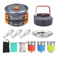 thumbnail image 4 of Portable Camping Cookware Set Multifunctional Nonstick Cooking Kit Convenient Cookware for Outdoor Camping Backpacking Hiking Picnic, 4 of 9