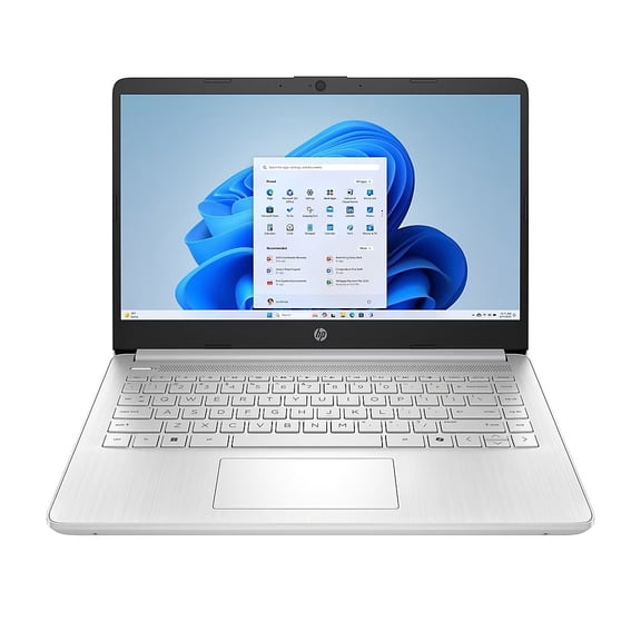 Pre-Owned HP 14-DQ6957NR 14" Laptop Intel N150 4GB/128GB Windows 11 Home Silver B89MVUA