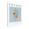 thumbnail image 4 of Trademark Fine Art Ivy Green Illustrations Peaches Canvas Wall Art, 4 of 4
