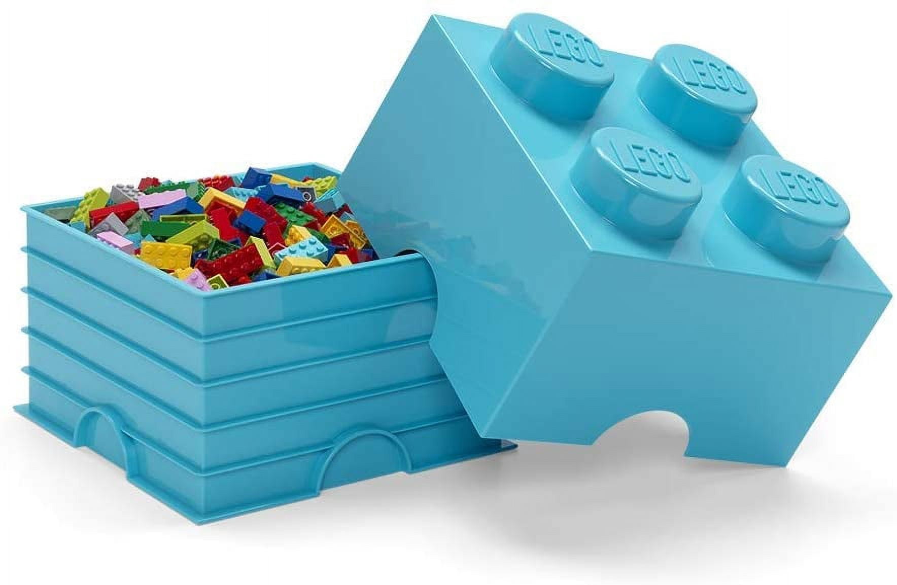 LEGO Storage Brick 4, Medium Azur