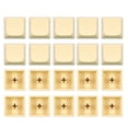 thumbnail image 1 of 20PCs PBT Blank DIY Keycap Mechanical Keyboard Installation 1U 1X XDA Profile No Print Keycap Set for MX Switches, 1 of 1