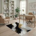 thumbnail image 2 of ODIKA Abstract Marble Modern Brushstroke Design With Gold Veining Motif Pet Friendly & Kids Safe Play for Playroom, Bedroom, Reading Nook, 2 of 7
