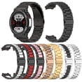 thumbnail image 4 of Correa de acero inoxidable macizo compatible con correas de repuesto Amazfit T-Rex2 Correa de reloj de metal, 4 of 4