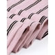thumbnail image 5 of Pantalones de rayas de tiro alto y pierna ancha de algodón sueltos para mujer INSPIRE CHIC M Rosa, 5 of 6