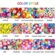 thumbnail image 4 of KAIYANG 300 cuentas de arcilla polimérica hechas a mano 15 cuentas con alfabeto floral Accesorios para bricolaje, 4 of 5