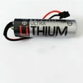 thumbnail image 4 of (10 Pack) ER6V/3.6V 2400mAh Lithium Replacement Battery AA for ER6VC119A ER6VC119B PLC Battery for M70 PLC with Black Plug, 4 of 5