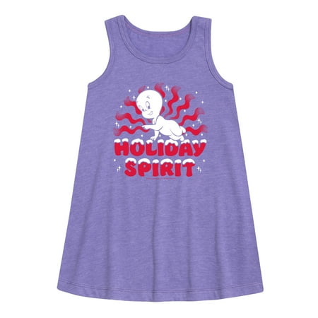 

Holiday Spirit - Toddler and Youth Girls A-line Dress