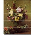 thumbnail image 1 of Ceramic Tile Mural-Henri Fantin-Latour Flowers 13. 48" w x 60" h using (20) 12 x 12 ceramic tiles, 1 of 3