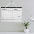 thumbnail image 4 of Calendrier Anglais Calendrier Mural pour la Maison Note Calendrier Suspendu Calendrier Mensuel Calendrier pour la Maison, 4 of 9