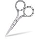 thumbnail image 1 of Tijeras para cejas, tijeras pequeñas para cabello, cejas, vello de la nariz, barba, pestañas, cutículas, tijeras de acero inoxidable con punta fina y recta para vello de la nariz, 1 of 5