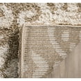 thumbnail image 6 of SAFAVIEH Florida Desmond Damask Plush Shag Area Rug, Beige/Cream, 8' x 10', 6 of 8
