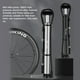 thumbnail image 2 of Inflador WEST BIKING Mini bomba de bicicleta 140PSI bomba de aire portátil MTB bicicleta de carretera inflador de neumáticos con manómetro se adapta a válvulas Presta y Schrader para horquilla de WEST BIKING Inflador, 2 of 7