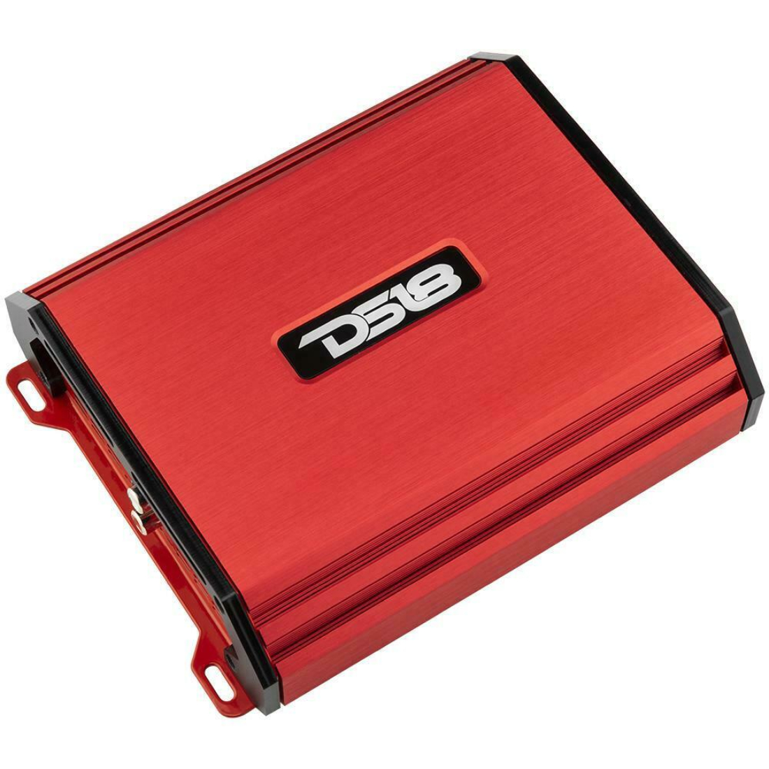 DS18 S1100.2 Red 1100 Watt 2 Channel Full Range Car Stereo Amplifier AB