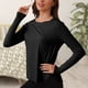 thumbnail image 3 of Camisas Entrenamiento Guardia Erupción Tops Sun Women Mujeres Manga Larga Atletismo (xxl), 3 of 6
