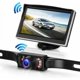 thumbnail image 1 of Cámara de respaldo inalámbrica, sistema de monitoreo de cámara de visión trasera de 5", 7 cámaras de estacionamiento infrarrojas LED con súper visión nocturna, 1 of 5