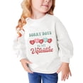 thumbnail image 3 of Elainilye Fashion Toddler Sweatshirt Boys Girls Cute Valentine's Day Heart Print Long Sleeve Top Hoodies Sizes 3-10Y,White, 3 of 9