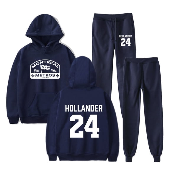 Heated Rivalry Hockey Hoodie Shane Hollander #24 hoodies suits pocket sweatshirt men/women Strap sports pants