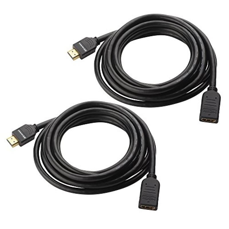 Cable Matters 2Pack High Speed HDMI Extension Cable with 10