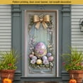 thumbnail image 5 of Clearance Under $5!Yyuenw Happy Easter Door Decorations Cute Bunny Door Covers Easter Spring Eggs Backdrop Door Cover Party Outdoor Indoor Home Decor Photo Booth Background, 71×35.43 in, 5 of 5