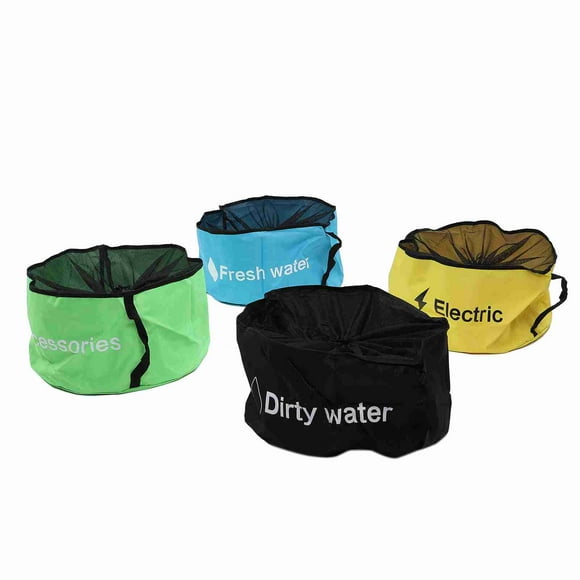 Electrical Cord Bag, Hose Storage Bag 4 Pcs Set for Garage