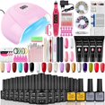thumbnail image 1 of Nail Set 36/54W UV LED Lamp Dryer With 18/6 Pcs Nail Gel Polish Kit Soak Off Manicure Tools Set electric Nail Drill Nail Tools qiuyongming unisex, 1 of 2