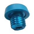 thumbnail image 4 of VONKY Bouchon de Queue de Billard Pratique pour Protection Tampon de Billard en Caoutchouc Queue Dorée Bleu, 4 of 6