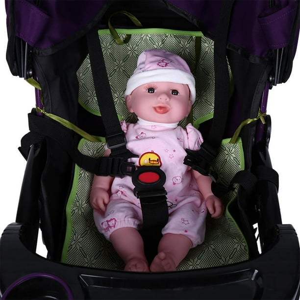 Correa de Seguridad Ajustable Para Cochecito de Bebé, Silla de Comedor para Niños, Arnés de 5 Puntos, Cinturón de Seguridad para Cochecito de Niño