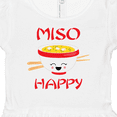 thumbnail image 4 of Inktastic Kawaii Miso Happy Girls Baby Dress, 4 of 5