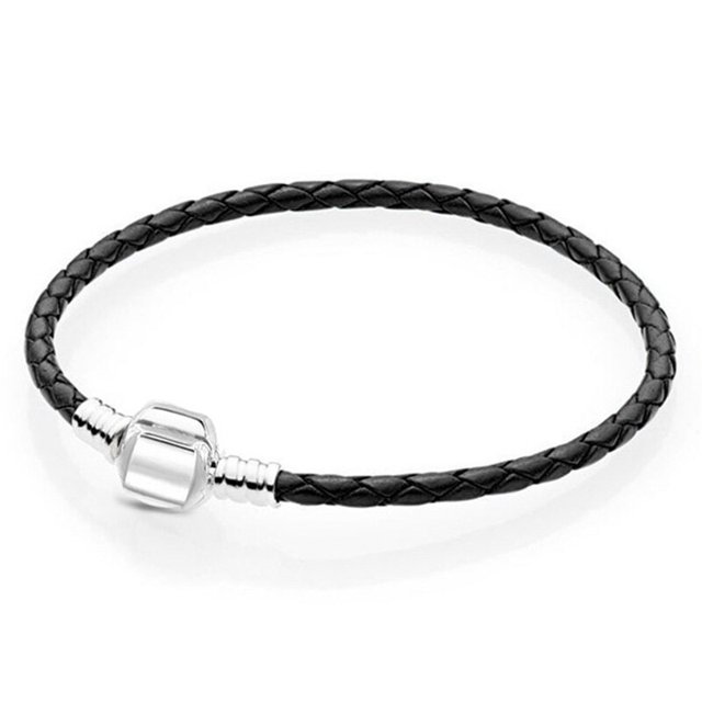 Boosbiy, pulsera con abalorio de cadena de serpiente y búho chapada en plata para mujer, pulseras de marca de moda, fabricación de regalos de joyería DIY Tan Jianjun unisex