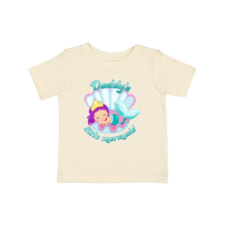 

Inktastic Daddy s Little Mermaid Gift Baby Girl T-Shirt