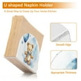 thumbnail image 4 of Bear Balloon and Stars Napkin Holder for Table Clear Napkin Stand Paper Holder Acrylic Organizer Dispenser Napkins for Dinner Kitchen Restaurant Room, 4 of 8