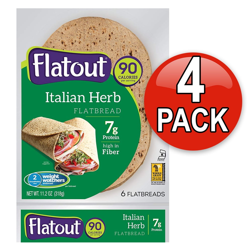 Flatout Light Flatbread Wraps 90 Calories 2 Weight Watchers