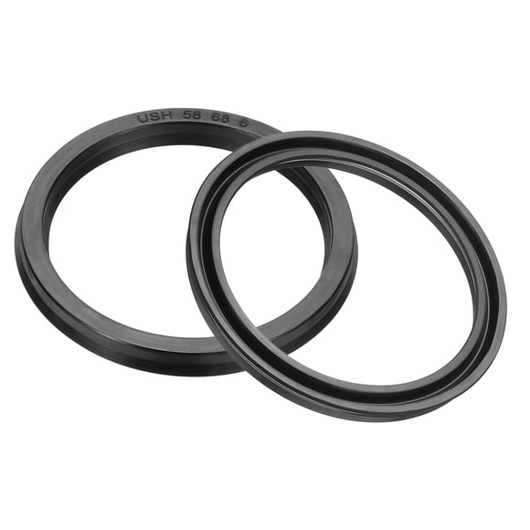 Uxcell Oil Seal Lip Seals Nitrile Rubber Cover Radial Shaft Washer Gasket for Cylinder Automotive Car Engine Drain Plug 58 x 68 x 6mm