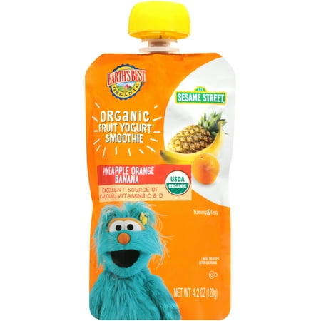 UPC 023923330429 product image for Earth's Best Organic Toddler Food, Pineapple Orange Banana Baby Food, 1 Pouch (1 | upcitemdb.com