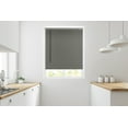 thumbnail image 3 of Cordless Vinyl Window Blinds, Horizontal Mini Slats for Privacy and Light Filtering, Grey, 3 of 4