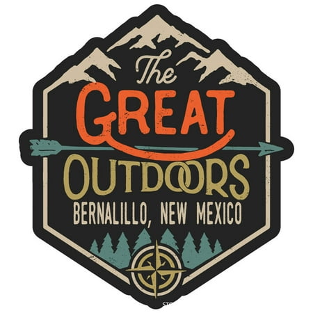 

Bernalillo New Mexico The Great Outdoors Design 4-Inch Fridge Magnet