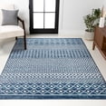 thumbnail image 3 of JONATHAN Y MOROCCAN HYPE 5 x 8 Area Rug, Arta Moroccan Vintage Geometric - Navy/Cream, MOH106A-5, 3 of 3