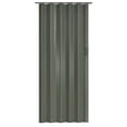 thumbnail image 3 of Spectrum Elite 48 in. x 80 in. Vinyl Accordion Folding Closet Door, Retractable Room Divider, Trim to Fit, Reversible, City Grey, 3 of 5