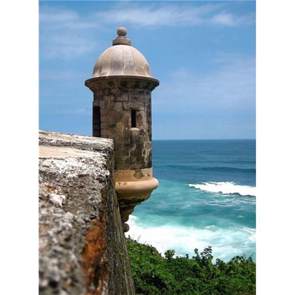 Posterazzi PDDCA27MGL0003 Puerto Rico San Juan Fort San Felipe Del Morro Poster Print by Miva Stock - 19 x 26 in.