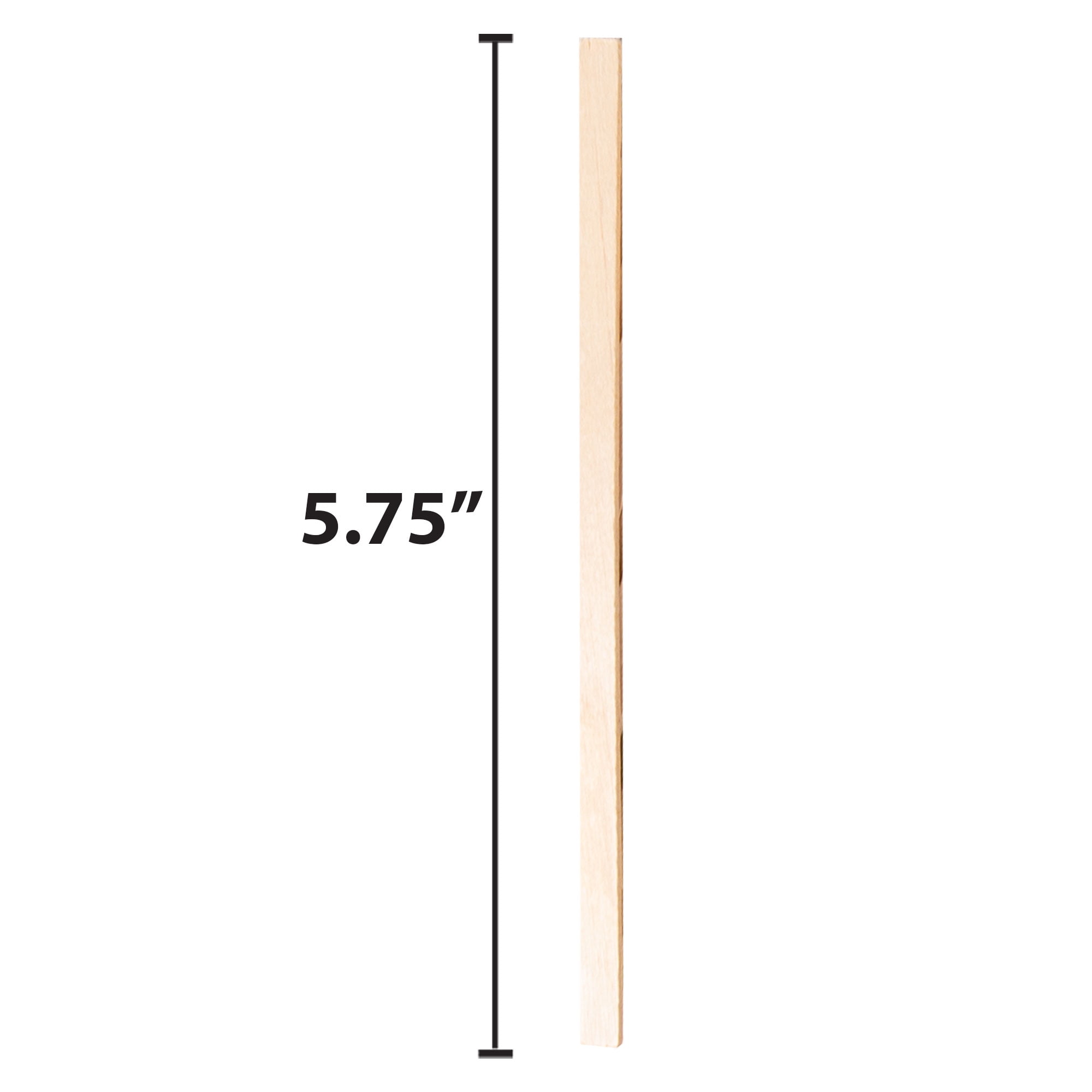 Thin Craft Sticks 5-3/4X1/4 75/Pkg 