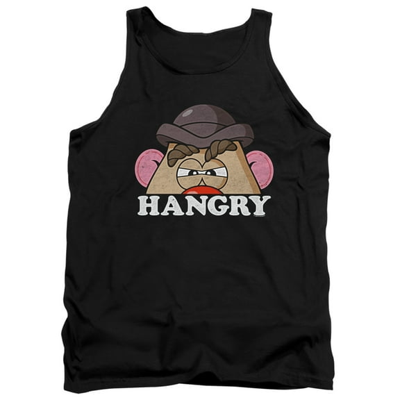 Mr Potato Head Hangry Adult Tank Top Black