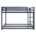 thumbnail image 5 of DHP Miles Low Bunk Bed for Kids, Full Over Full, Blue, 5 of 18