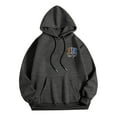 thumbnail image 3 of MHFRRA Sudaderas y Sudaderas Casuales para Hombre, de Corte Relajado, con Estampado Gráfico para Otoño E Invierno, de Fácil Cuidado, Ideales para Uso Diario Gris, 3 of 4