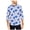 Blue - monacblue, variant on Nautica Mens Floral Button Up Shirt, Blue, Small