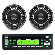 Sanyo CD Receiver with 6.5" Speakers, ECD-T1137S