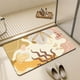 thumbnail image 1 of Alfombras de baño, tapete de baño, alfombra de área, alfombras de diatomita para baño, tapetes absorbentes de agua, tapetes antideslizantes para puertas de baño, tapetes para lavabos, tapetes para sec, 1 of 8